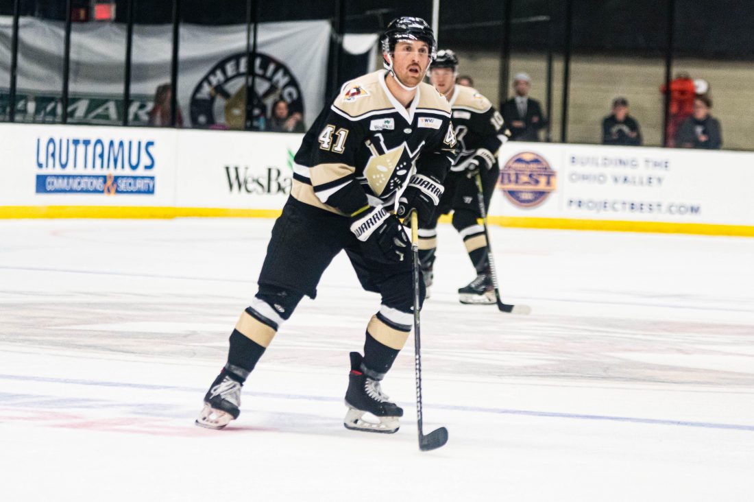 Wheeling Nailers’ Drevitch making a difference on and off the ice
