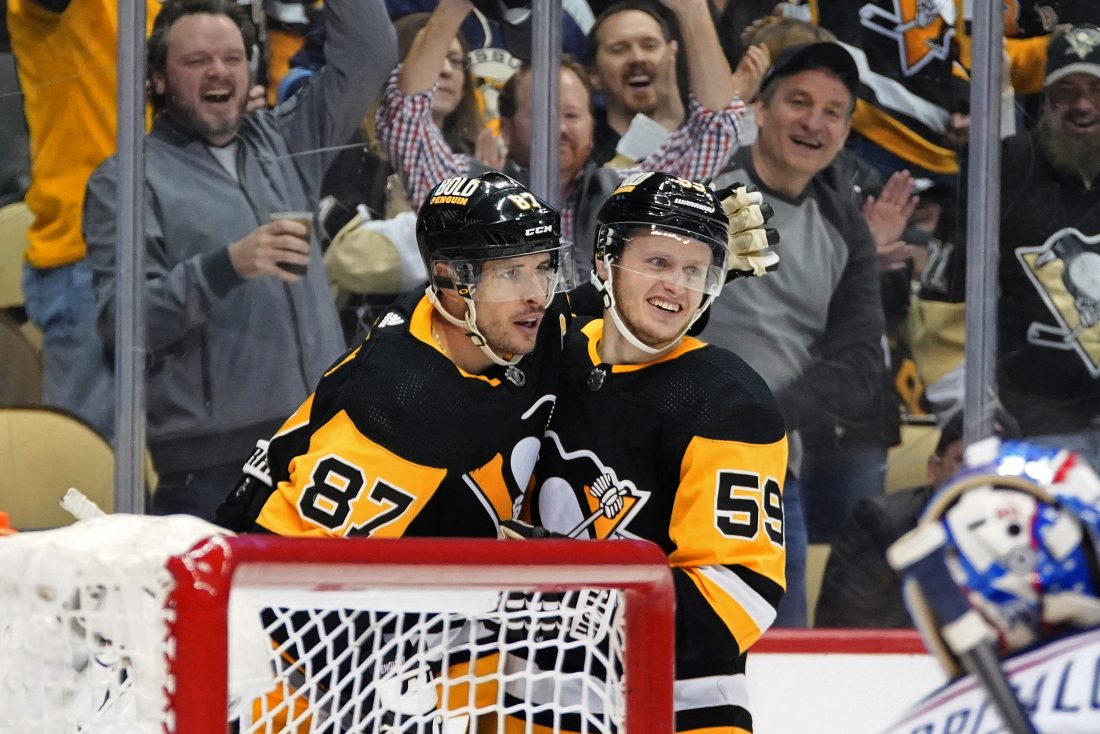 Guentzel scores twice, Penguins thrash Blue Jackets 5-1 ...